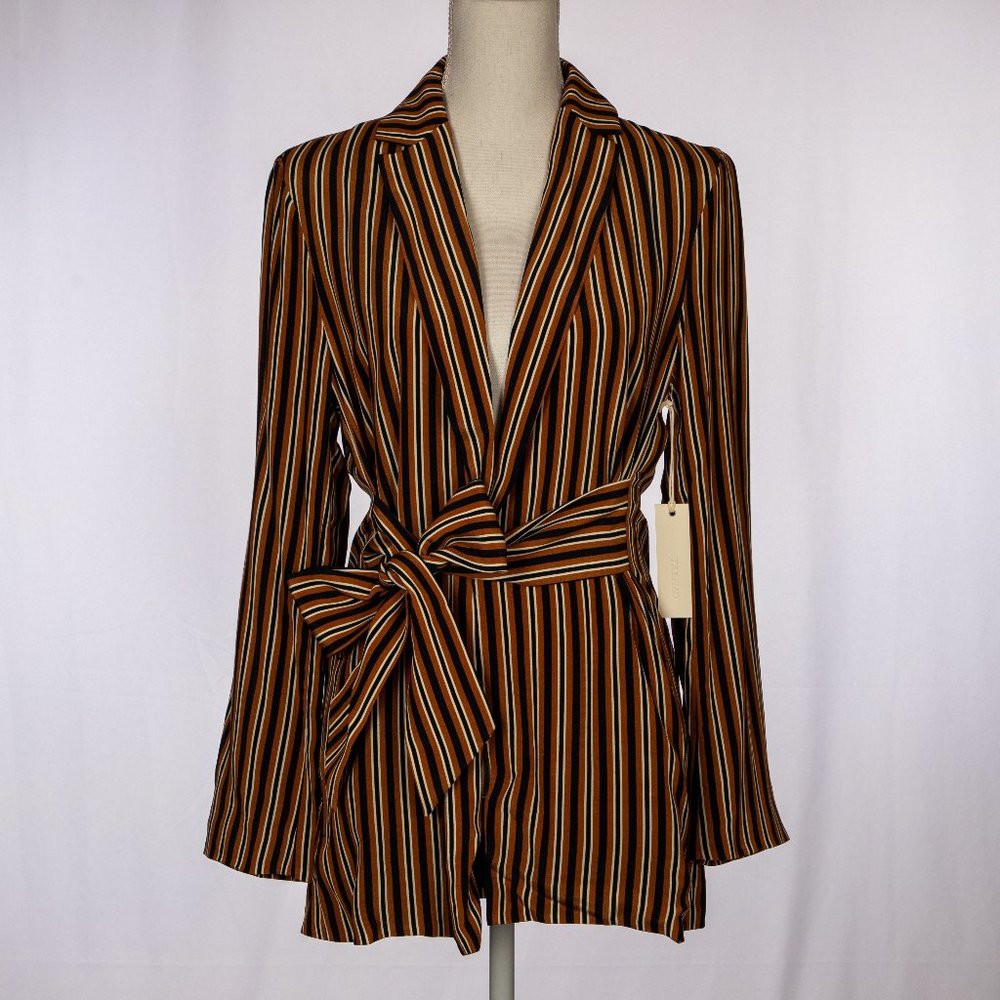 CAPULET Tie Front Blazer Size S